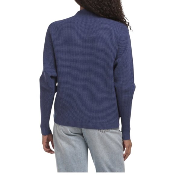 CYRUS Oxford Blue Mockneck Sweater - Picture 2 of 2